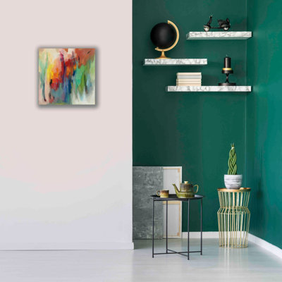 «March Rainbow» par Silvia Vassileva, art mural sur toile, 18 po x 18 po