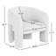 Fauteuil d'appoint en tissu Tamlyn Performance-1716610309