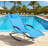 Zero Gravity Rocking Chair Outdoor Chaise Lounge Chair Recliner Rocker