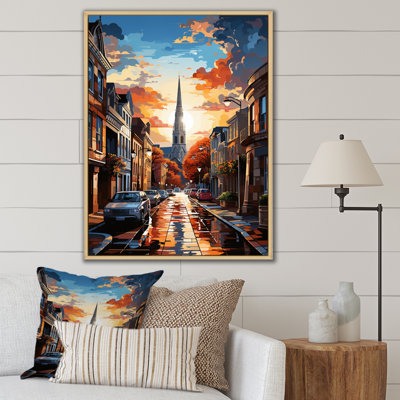 Latoyla City Charleston Popart IV sur toile