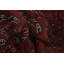 Tapis oriental rouge fait à la main 3 x 5