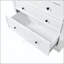 Armoire de rangement 36 po x 16,5 po x 78 po avec 3 tiroirs, tablettes réglables et prise de courant pour une meilleure organisation-167585945