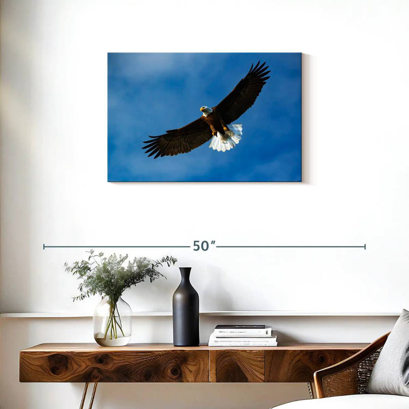 Brampt Eagle d'en bas, H 20 po x l 30 po