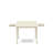 3 Piece Dining Set Contains a Rectangle Dining Room Table with Dropleaf and 2 Cream Linen Fabric Upholstered Chairs, Linen White-1477931479-1477931476-1489391858