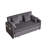 66'' Upholstered Sleeper Sofa-1856289122