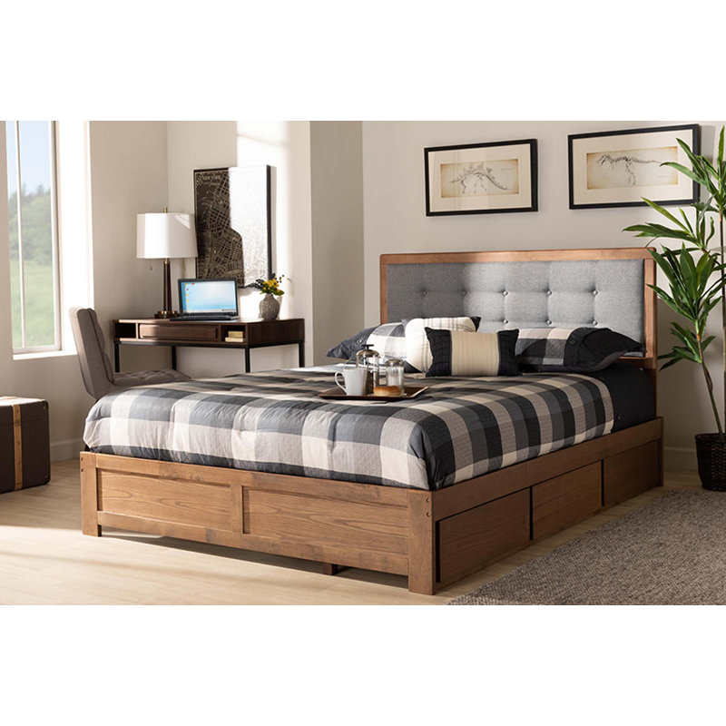 Jerely Upholstered Platform Storage Bed, King