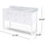 Ensemble de meuble-lavabo double 61 po Dewie