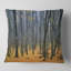 Coussin foncé à imprimé forêt foncée - Forêt d'automne-29895271-29895275
