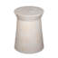Tapered Round Solid Wood Pedestal Side Table-90984633