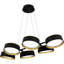 Lustre linéaire noir mat Jahim