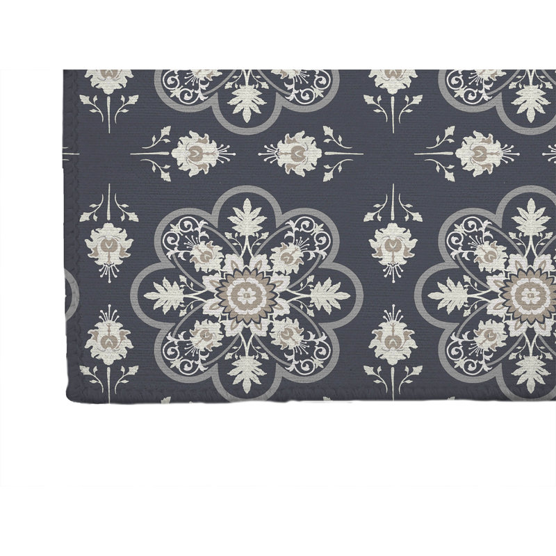 Tapis de lessive Skye, Gris anthracite, Rectangle 5 pi x 7 pi