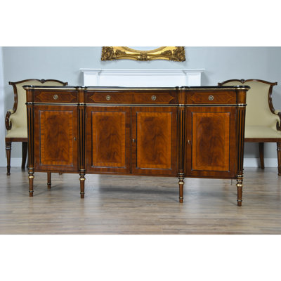 76'' Solid Wood Sideboard
