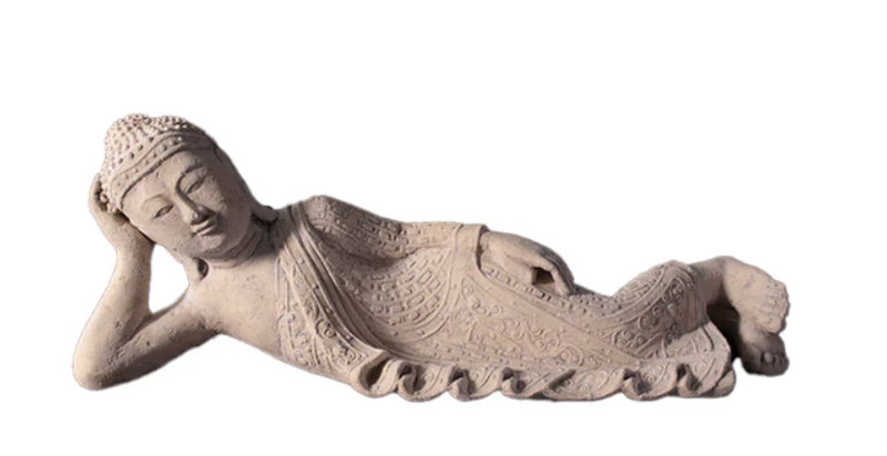 Lying Buddha Table Top Statue