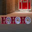 Décoration de Noël d'extérieur 76,75 "à DEL" Ho Ho Ho "