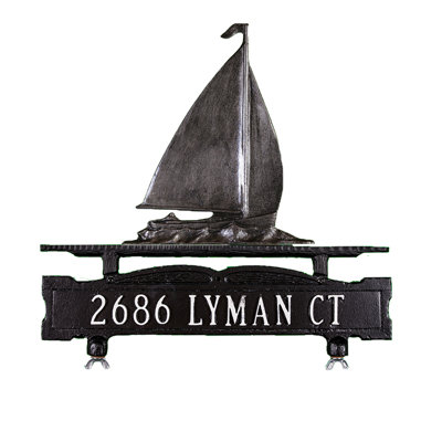 Metal Mailbox Sign