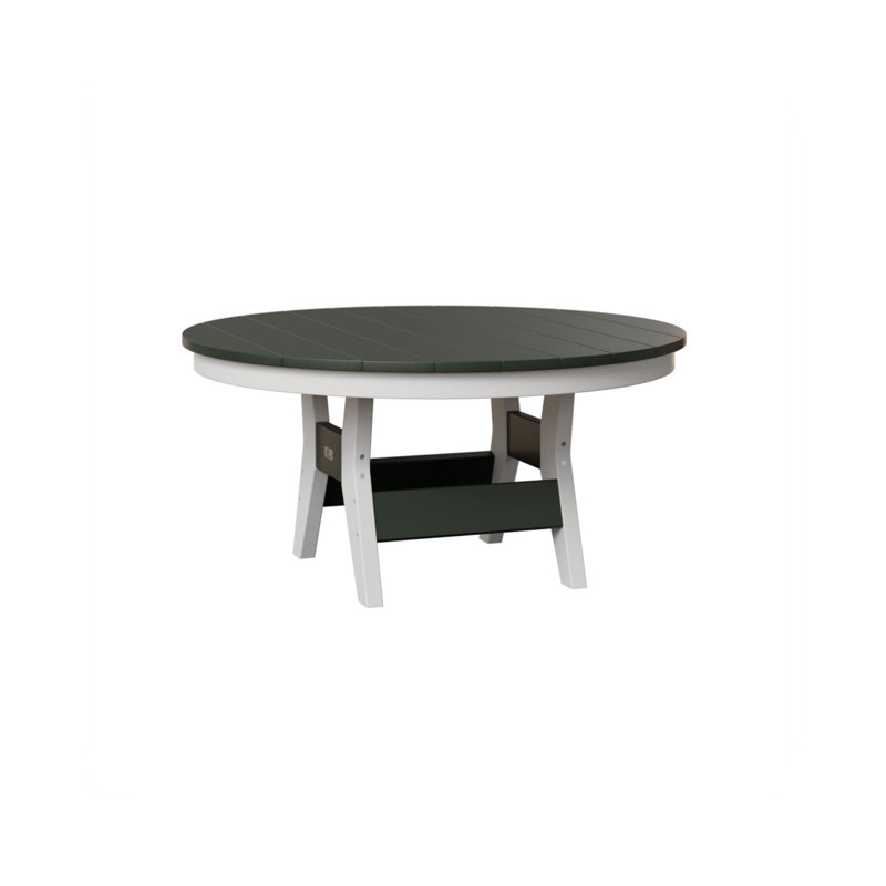 Table de conversation berlinoise berlinoise Berlin, H 17,25 po x l 38 po x P 38 po, Jaune soleil levant