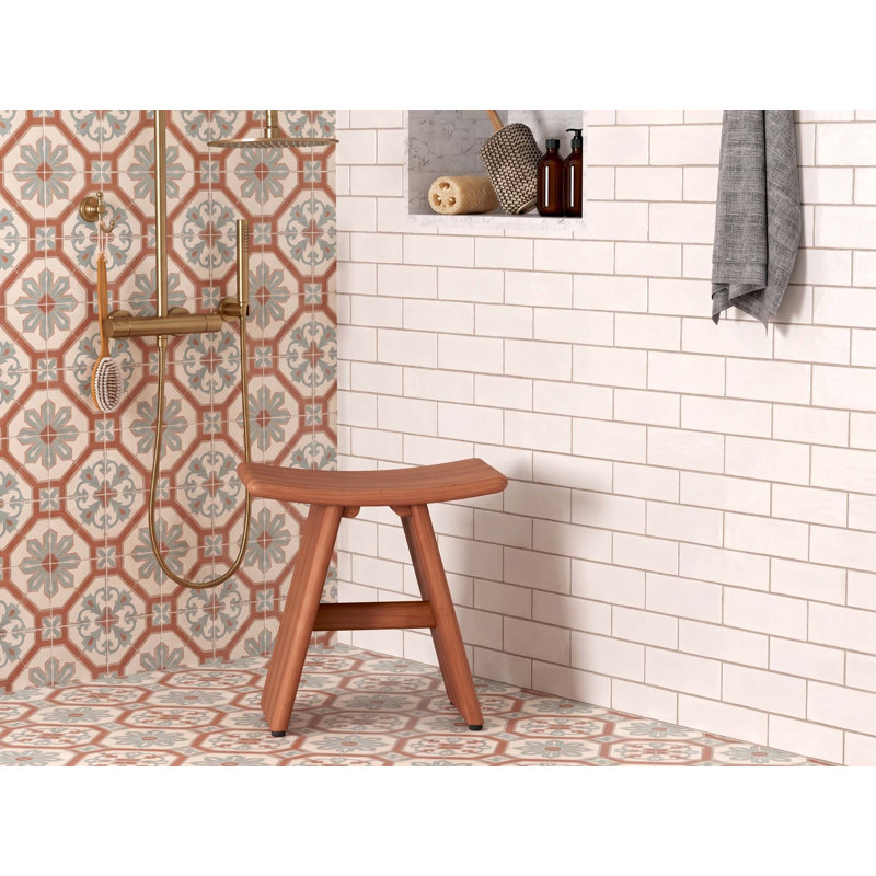 Kai 18'' W Teak Shower Bench