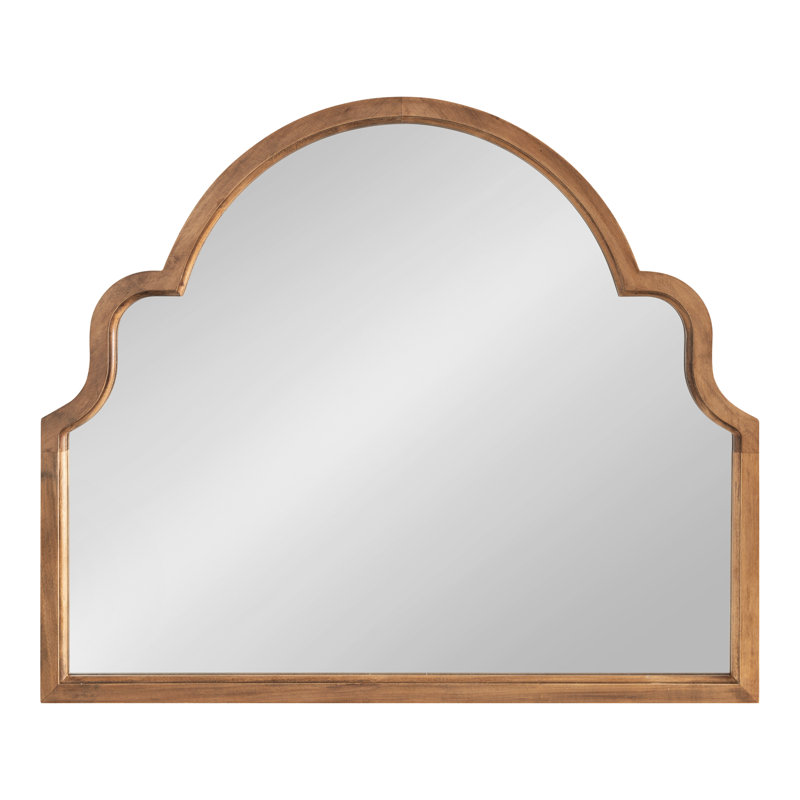 Westin Wood Mirror, 30" x 36", Rustic Brown
