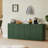 Modern Wavy Sideboard Cabinet with Curved Contour-1832063565