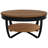 vidaXL Coffee Table Honey brown and black