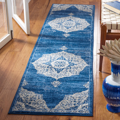 Arvillia 802 Area Rug In Navy / Grey