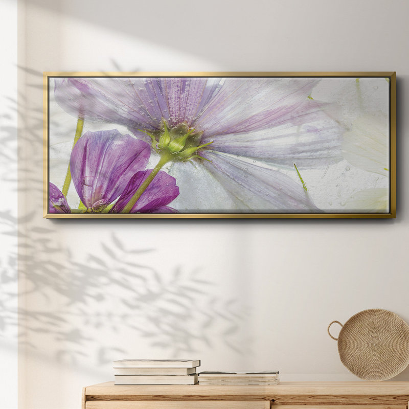 «Frozen Floral I», toile encadrée
