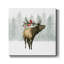 Festive Forest II - Toile tendue avec châssis de qualité supérieure - prête à être accrochée-106728457
