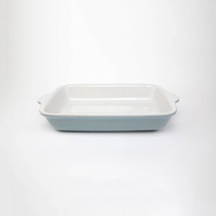 Bruntmor Porcelain 10.5X6 Rectangular Baking Dish Oven Safe, Great For  Roasting, Lasagna Pan, Small Porcelain Casserole Dish Bakeware With Handle  