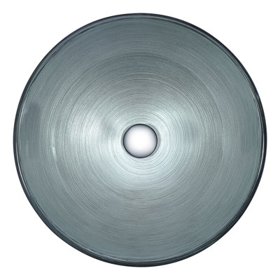 ANZZI Posh 16.5'' Glass Circular Bathroom Sink