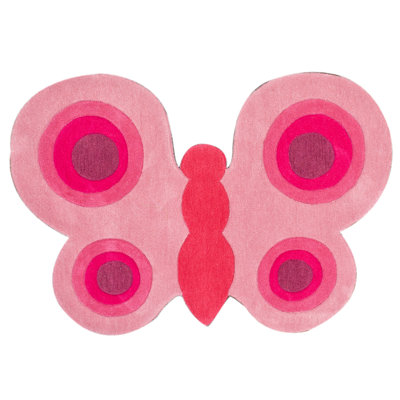 Tapis rose pour enfant KinderLOOM