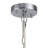 Ashaz 6 - Light Dimmable Globe Chandelier