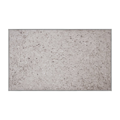 Tapis gris lavable à la machine