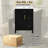 24-Inch Bathroom Vanity with Ceramic Sink, 1 Soft Close Door, 2 Soft Close Drawers, and Double Storage Racks on the Door-108804181