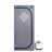 Portable Steam Tent - Home Spa Serenity Space. Grey Color. 2.2L Pot. 150F Max Heat. . Remote With Timer. Foldable Chair. Waterproof Material. Easy Install & Move. , Leakage-, Protected. 9 Gear
