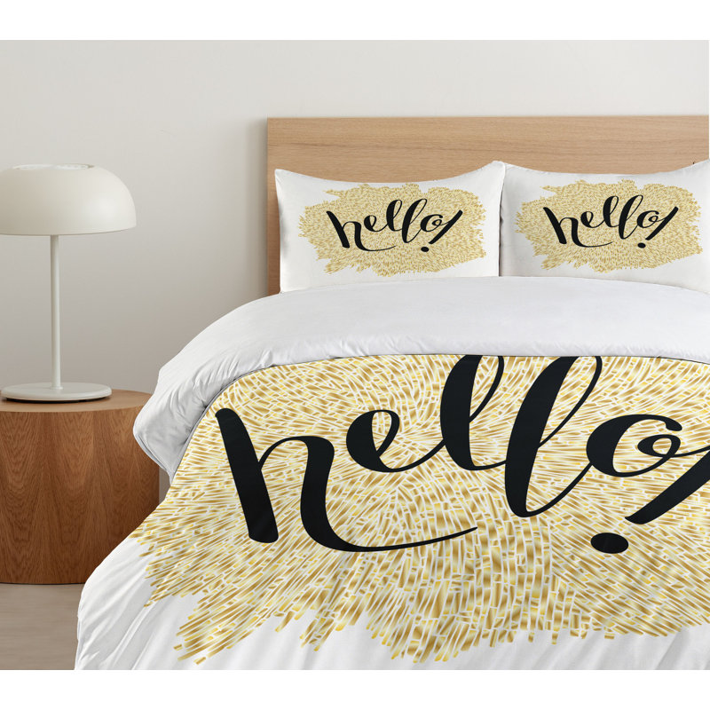 No Duvet Cover, Queen Duvet Cover + 2 Standard Shams