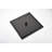 16 Inch Square Rain Shower Head Matte Black 304 Stainless Steel Showerhead-124900018