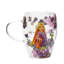 Disney Pastel Princess Floral Decorative Glass Mug Rapunzel
