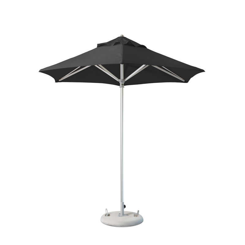 6 9'' W Umbrella, Black