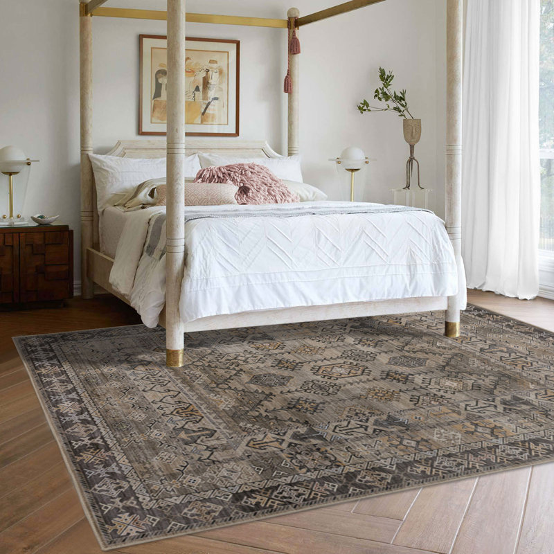 Baola Traditional Area Rugs for Entrance Coffee, 60" x 84"