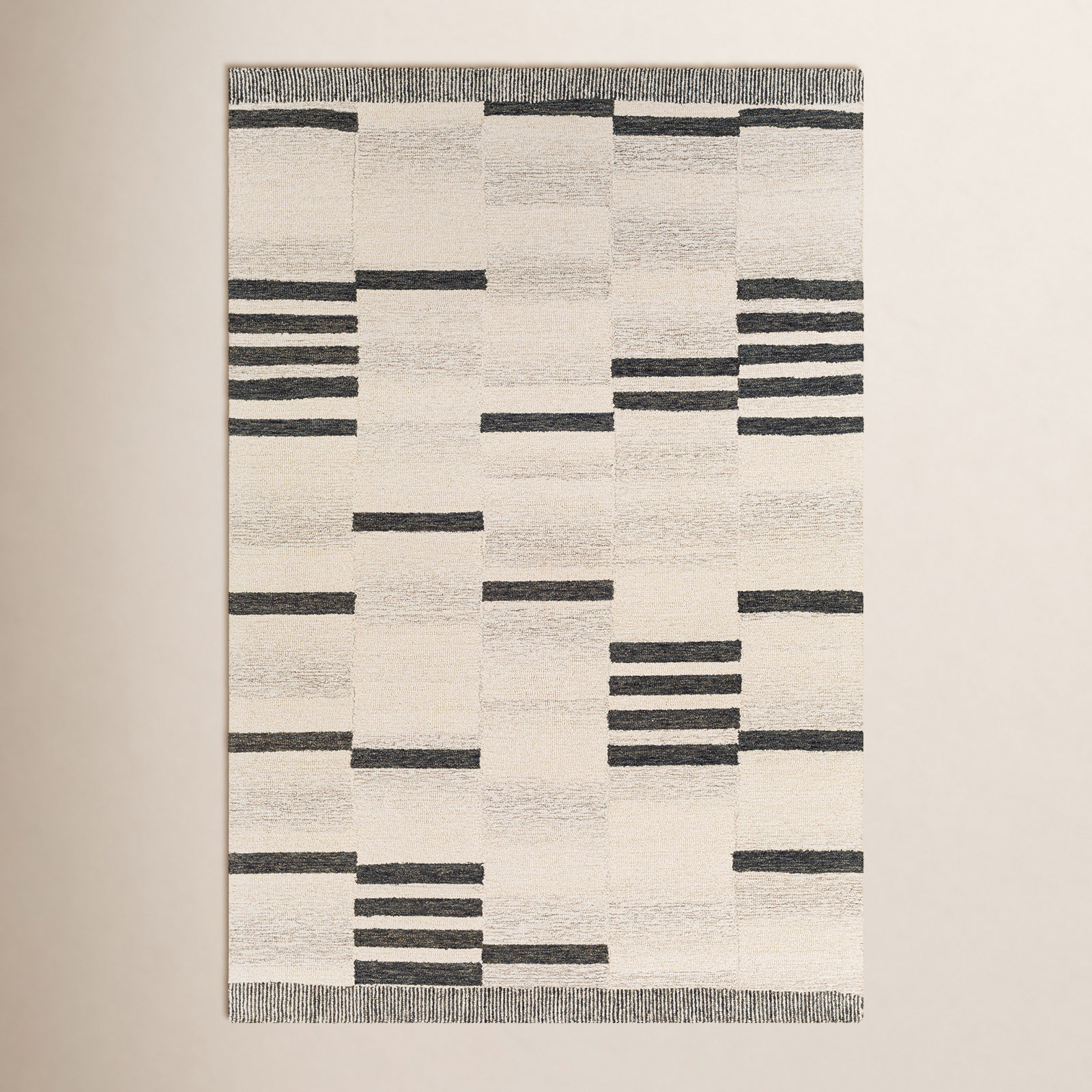 Uptown Hand-Tufted Geometric Rug, Rectangle 8'10" x 12'
