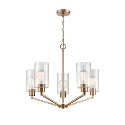 Lustre traditionnel ombragé