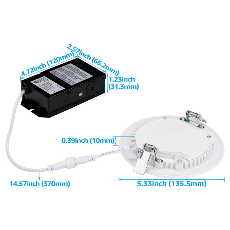 4 in. 10.5 W Dimmable LED Canless