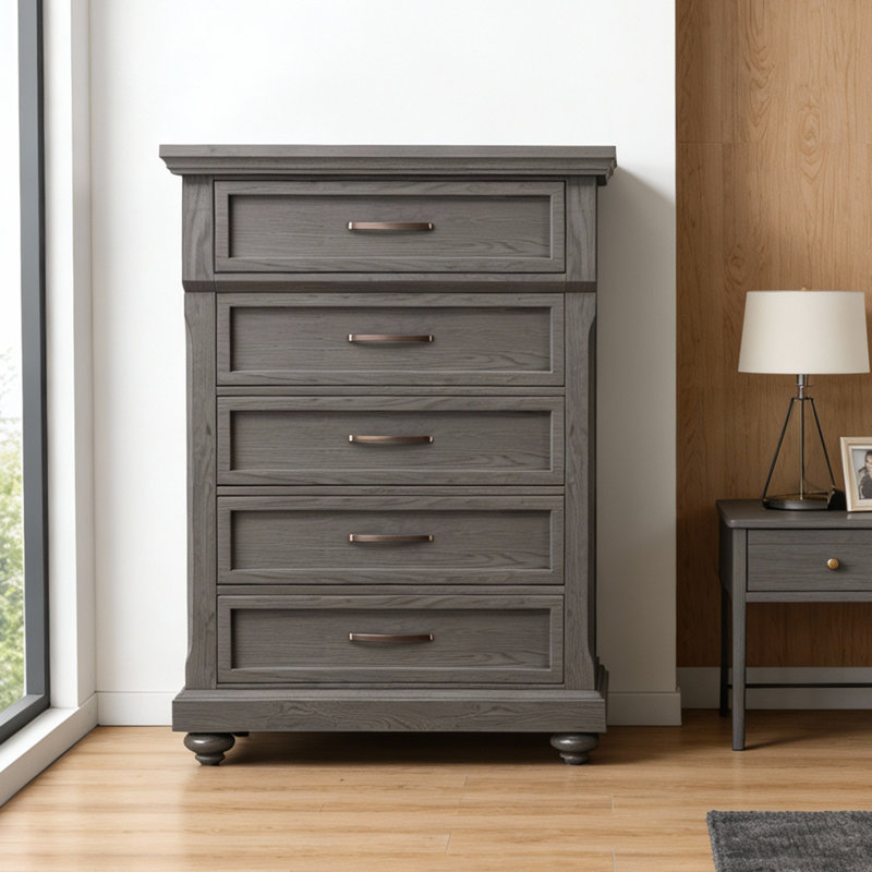 Commode de rangement à 5 tiroirs - Commode pratique