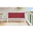Garden Bench Cushion Set of 2 Wine Red Outdoor Garden Bench Pads-1921456681-1921456686
