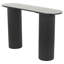 Console ovale en bois Cole and Grey