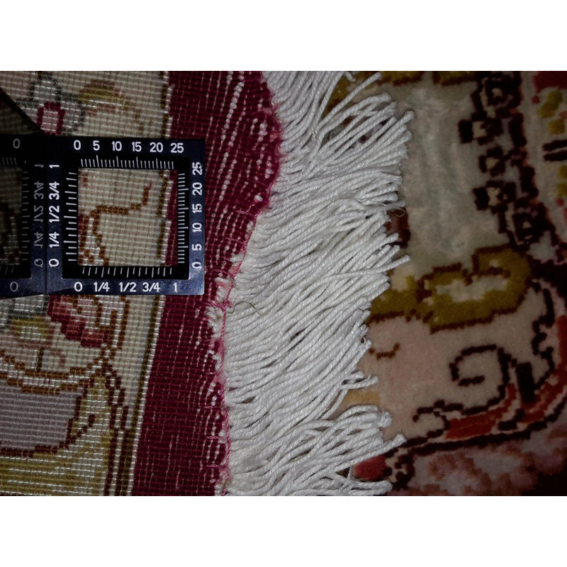 Kassadi Oriental Area Rug in Red