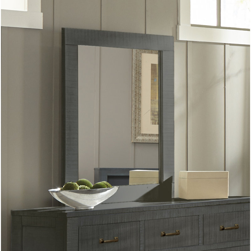 Ranch House Wood Mirror