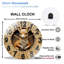 Horloge murale Creative Creative avec horloge murale 12 po