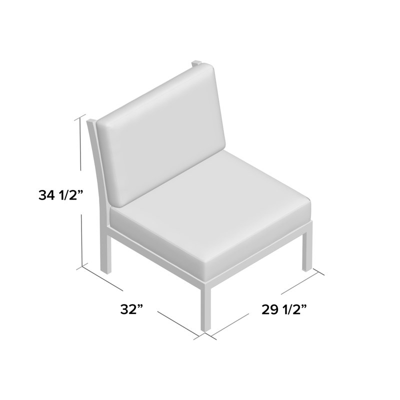 Siège latéral modulaire Travira, Pierre