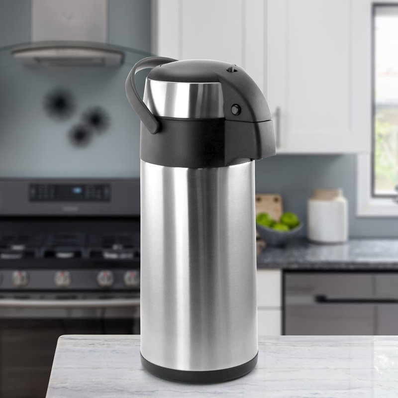 Airpot de 21 tasse en acier inoxydable
